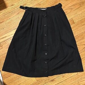 Vintage Chaus Black Skirt